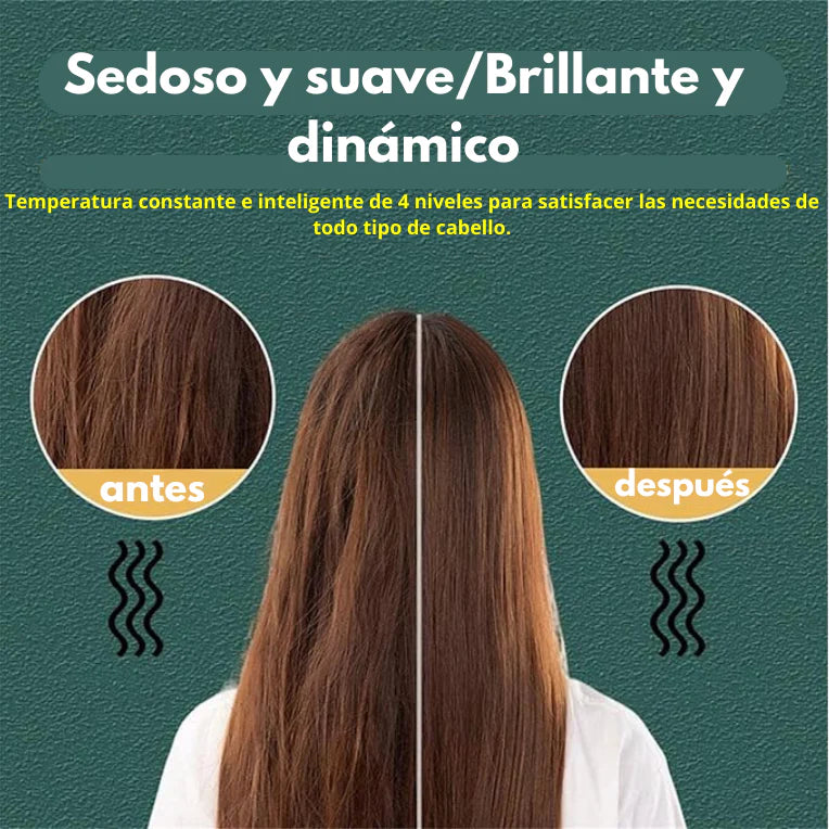 Cepillo Alisador Plancha 🔥Anti quemaduras🔥