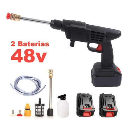 PowerJet - Hidrolavadora Inalambrica 48v con 2 Baterias