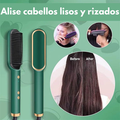 Cepillo Alisador Plancha 🔥Anti quemaduras🔥