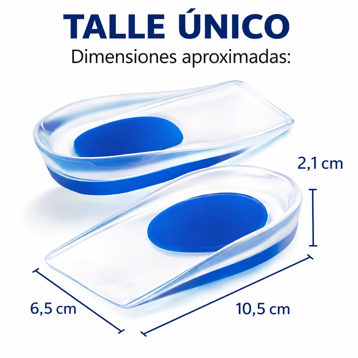 Taloneras Ortopédicas de Silicona