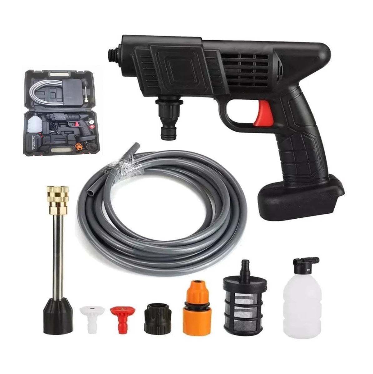 PowerJet - Hidrolavadora Inalambrica 48v con 2 Baterias