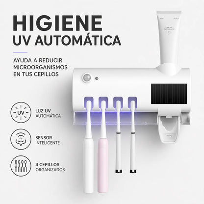 Sistema automático de higiene UV con sensor inteligente