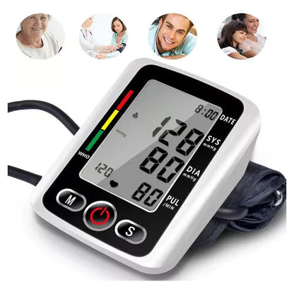 Tensiómetro De Brazo Digital Voz Español + Oxímetro